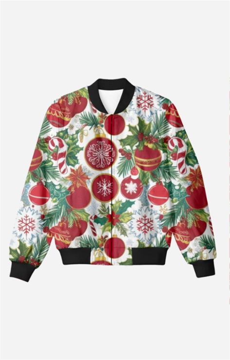 Christmas Bomber jacket