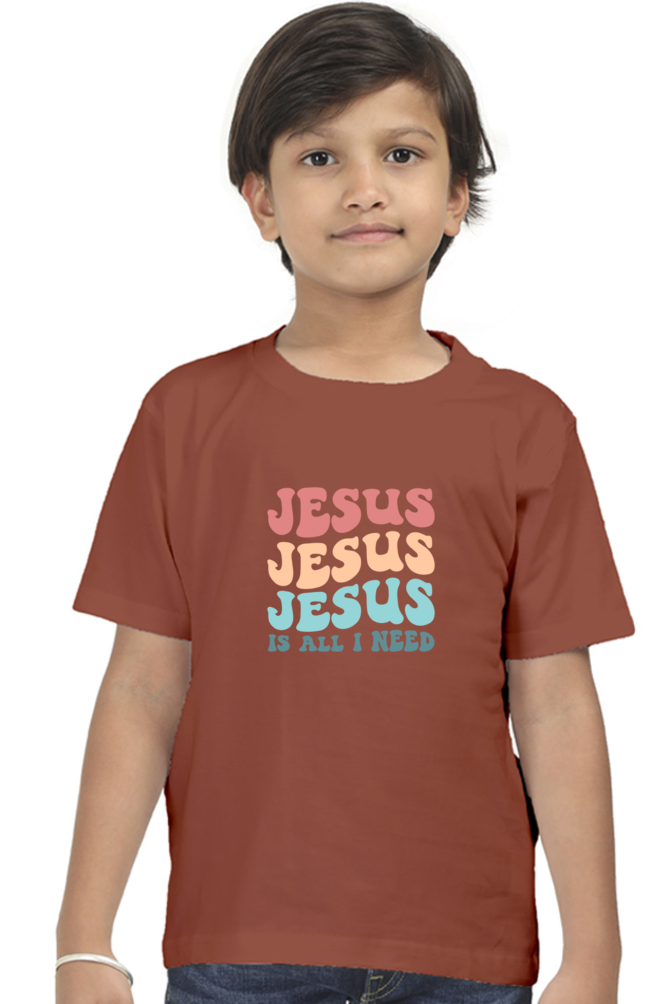 Jesus is all I need, Boys t-shirt