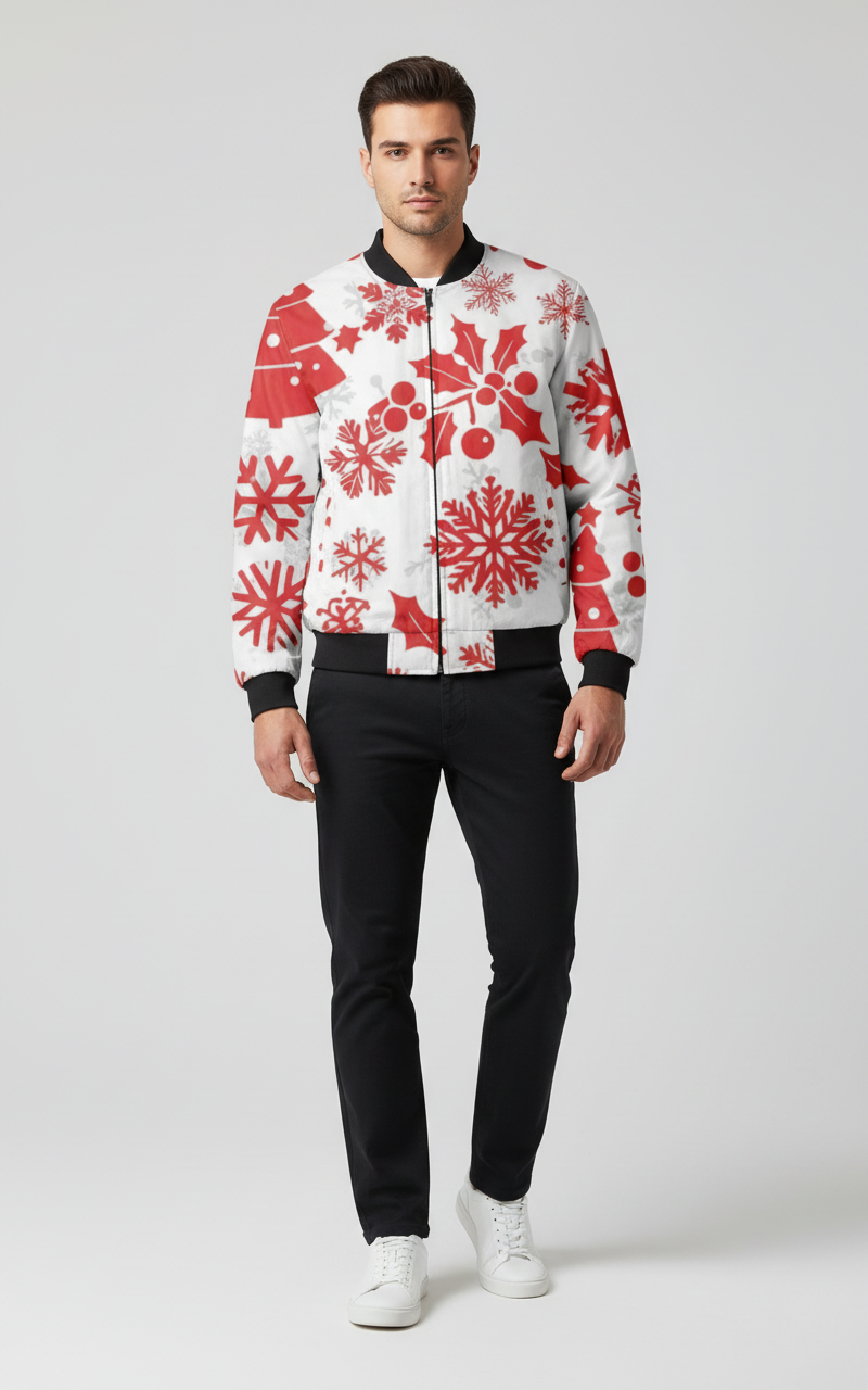 Christmas Bomber Jacket