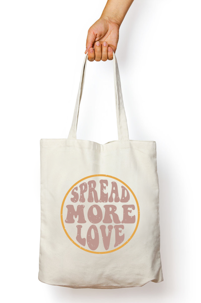 Spread More love - Zipper Tote bag