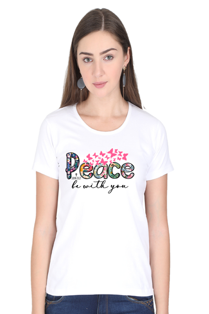 Peace be with you, Women's t-shirt