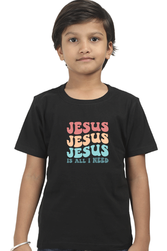Jesus is all I need, Boys t-shirt
