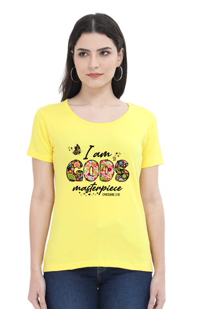 I am Gods master piece, Women's t-shirt