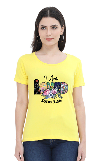 I am loved, Women's t-shirt