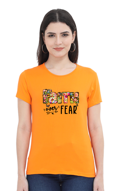 Faith over fear, Women's t-shirt