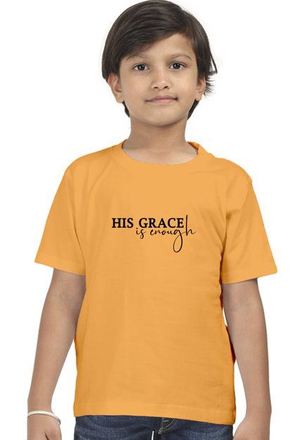 His grace is enough, Boys t-shirt