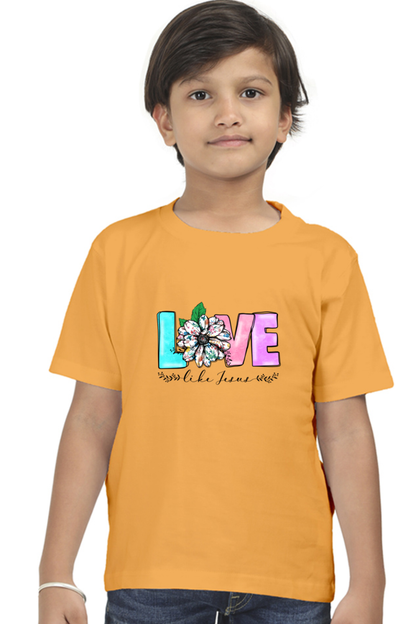 Love like jesus, Boys t-shirt