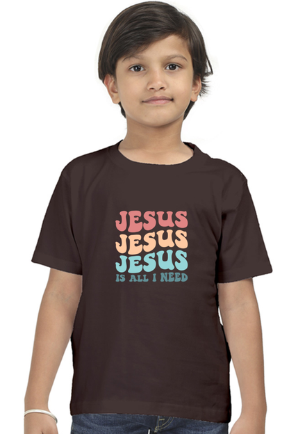 Jesus is all I need, Boys t-shirt