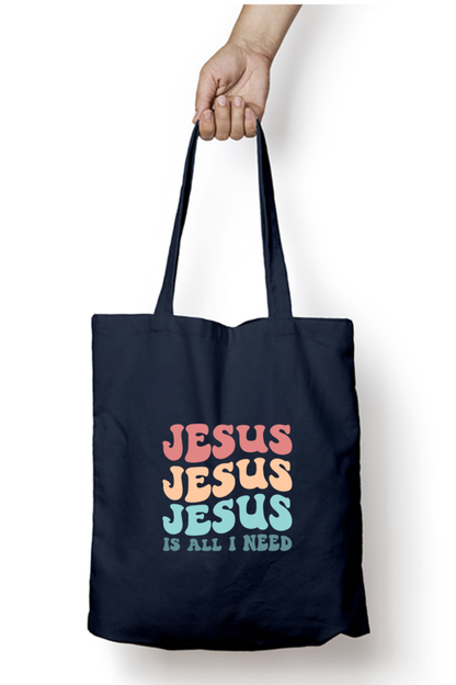 Jesus is all I need, Tote bag