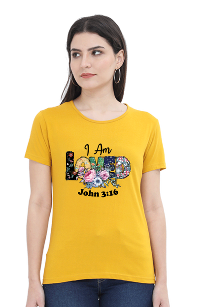 I am loved, Women's t-shirt