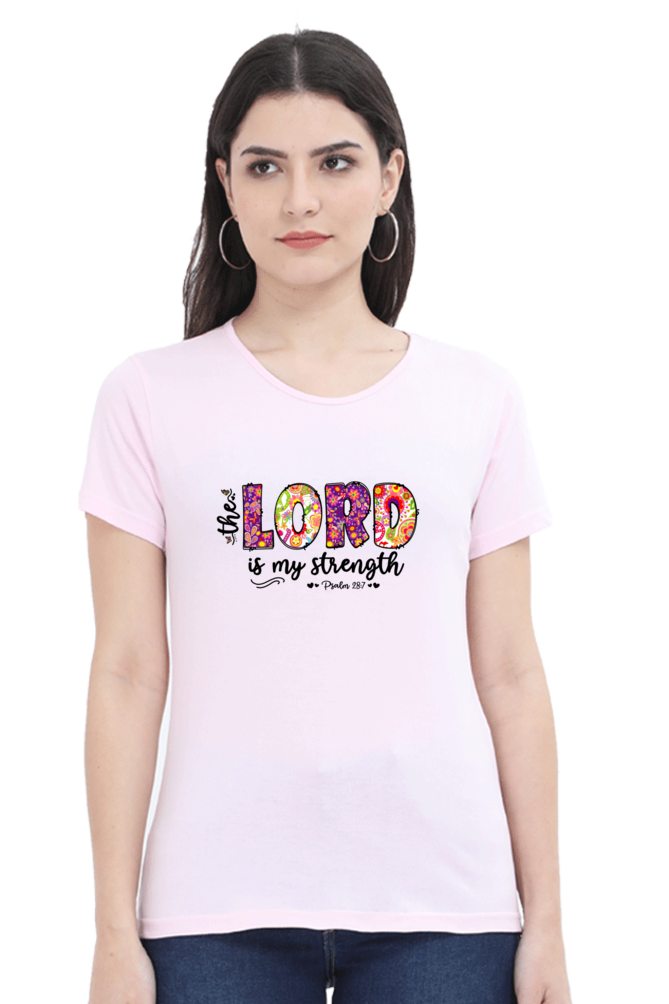 The lord is my strength, Women's t-shirt