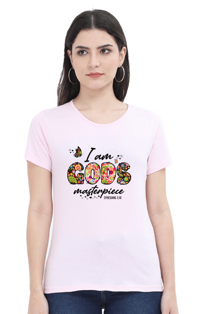 I am Gods master piece, Women's t-shirt