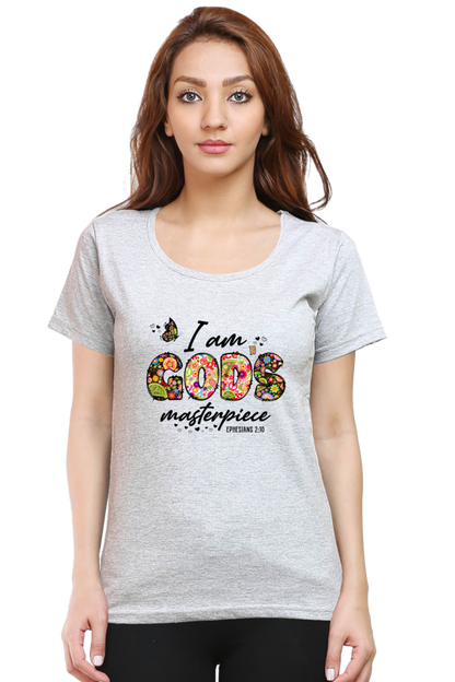 I am Gods master piece, Women's t-shirt