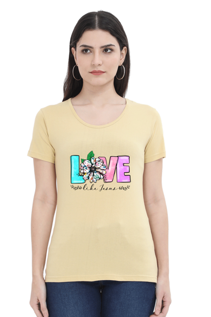 Love like Jesus, Women's T-shirt