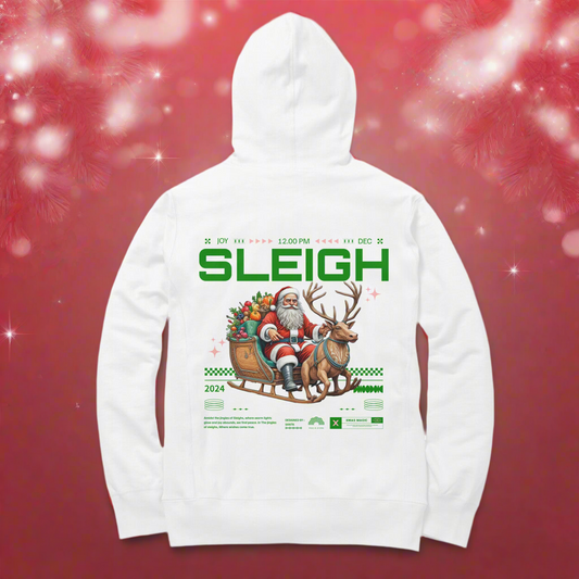 Sleigh, Christmas Hoodie