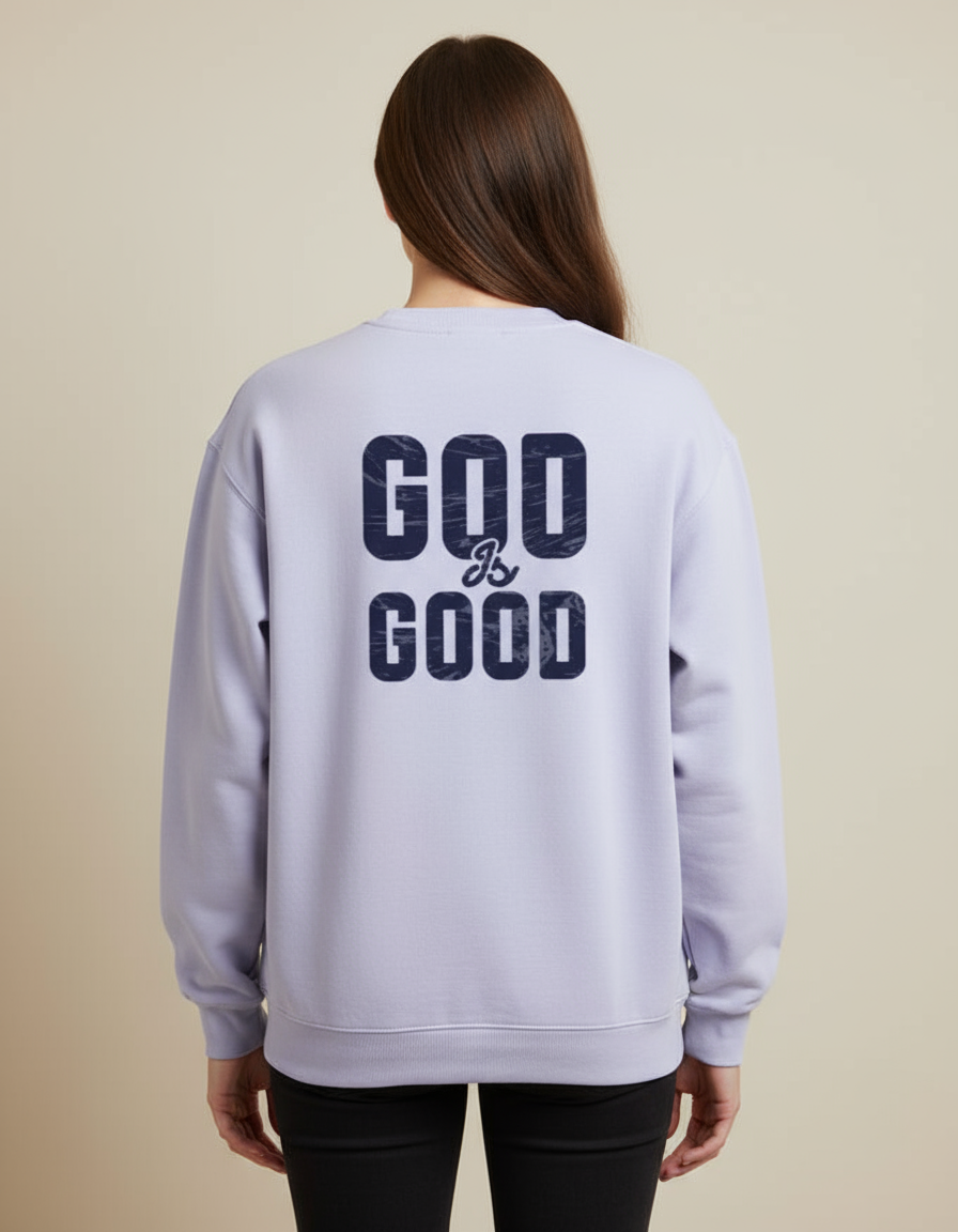 God is Good, Unisex Oversized Sweatshirt