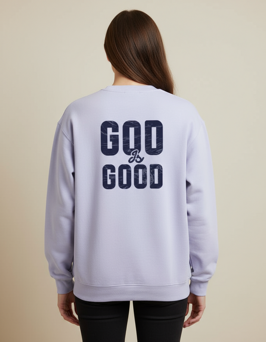 God is Good, Unisex Oversized Sweatshirt
