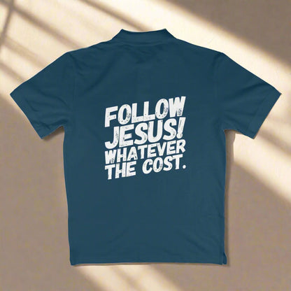 Follow Jesus, Polo t-shirt