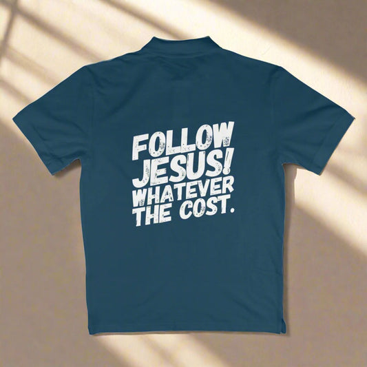 Follow Jesus, Polo t-shirt