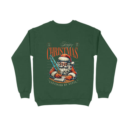 Happy Christmas certified by santa, Christmas Hoodies