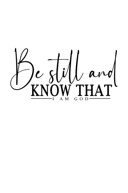 Be still and know that I'm God, Girls t - shirt - paulie storePaulie store