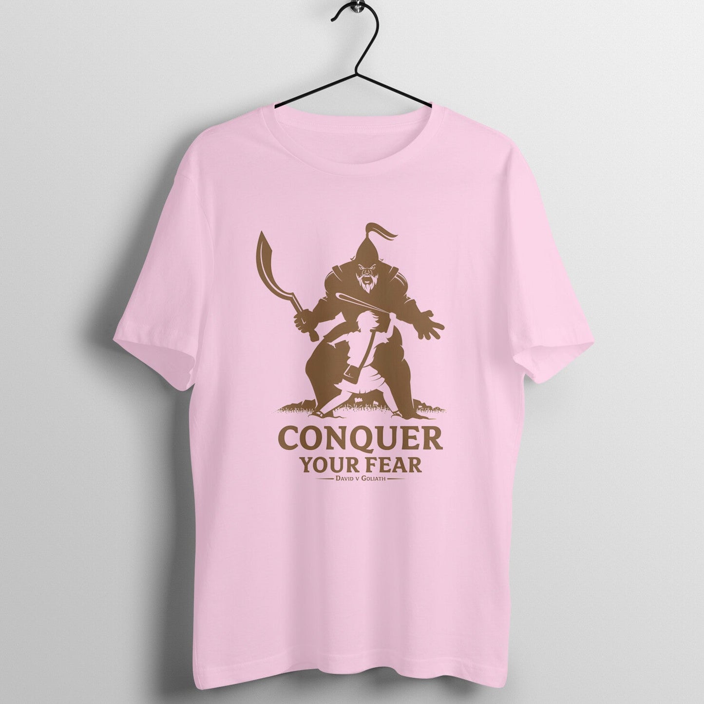 Conquer your fear, Unisex t - shirt - paulie storepaulie store