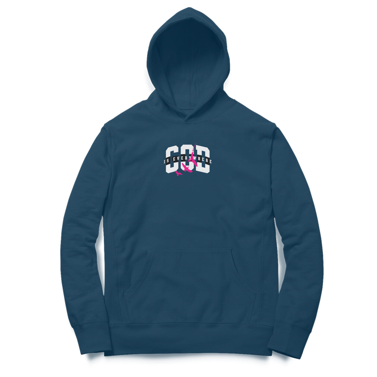 God is every where, Christian Hoodie