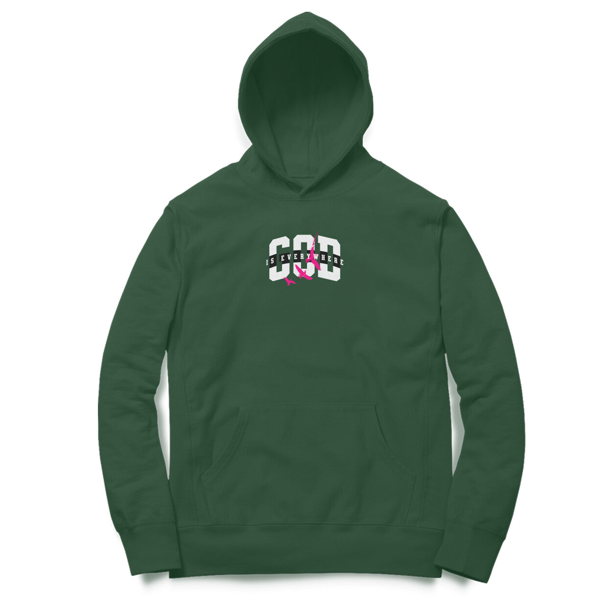 God is every where, Christian Hoodie