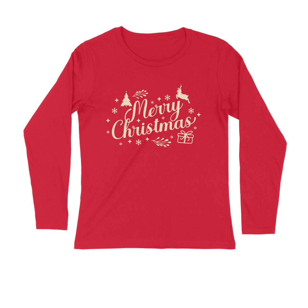 Merry Christmas Full sleeves t-shirt