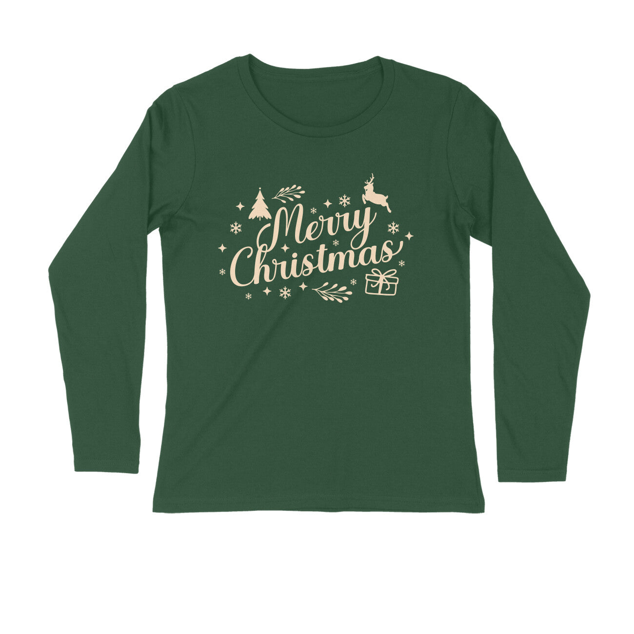 Merry Christmas Full sleeves t-shirt