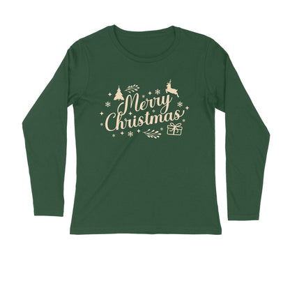 Merry Christmas Full sleeves t-shirt