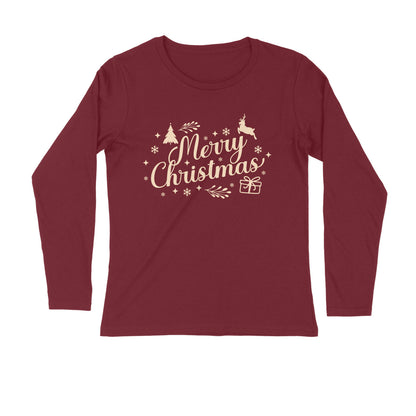 Merry Christmas Full sleeves t-shirt