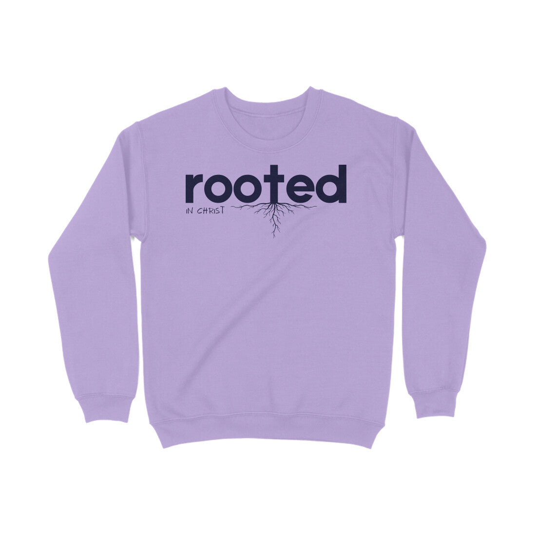 Rooted in christ, Unisex sweatshirt