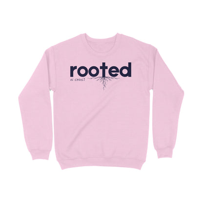 Rooted in christ, Unisex sweatshirt